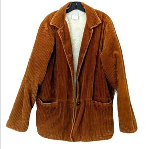 Blair corduroy Sherpa jacket xl